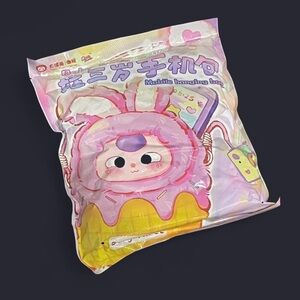 Baby Three Mobile Hanging Bag/Phone Bag Plush Blind Box Unopened
